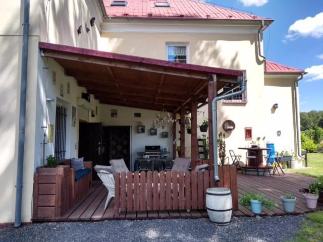 Pension Novy Den Albrechtice  外观 照片